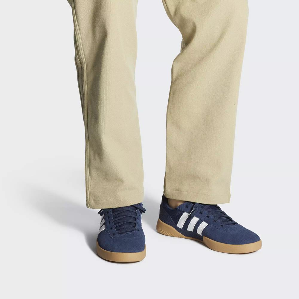 Adidas City Cup Tenis Para Skate Azules Para Hombre (MX-83494)